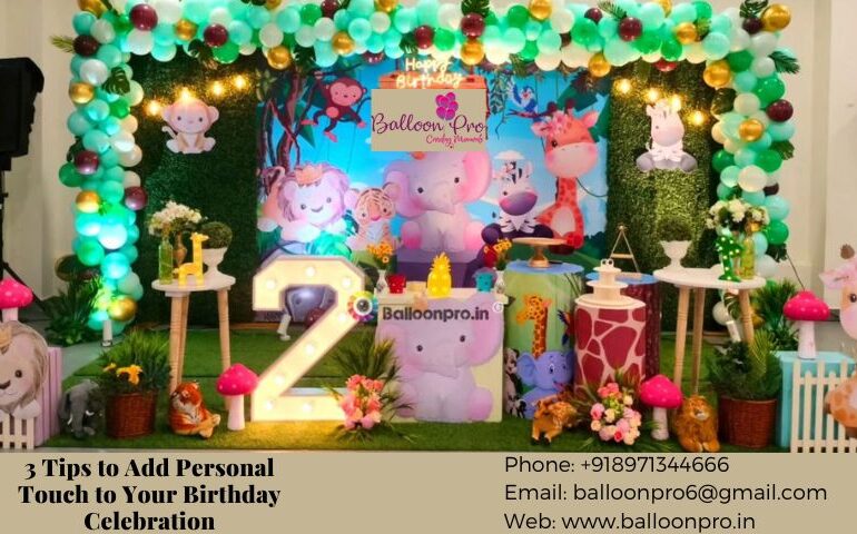 Balloon Decoration for Birthday in Bangalore