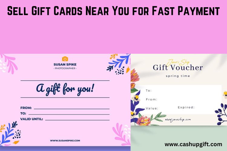 selling gift cards online