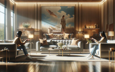 Luxury Leather Sofa Set